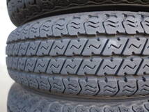 N69　送料無料　アクティ純正　3.5Jx12 +40 PCD100 4穴　145/80R12 80/78N LT　4本7分/8分山　ホンダ純正　ストリート　ホビオ　バモス_画像8