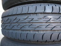 N72　送料無料　ZACK　4Jx13 +42 PCD100 4穴　155/65R13　4本9分山　アルミ　13X4.00B　JWL-T　ekワゴン　ライフ　ラパン　ワゴンR　MAX_画像7