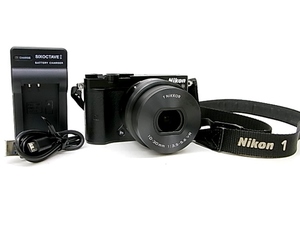 h0615 ニコン　ミラーレス　コンパクト　デジタルカメラ　Nikon 1 J5 / 1 NIKKOR 10-30mm 1:3.5-5.6 VR 動作確認済み