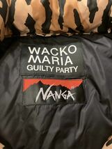 新品 タグ付 L WACKO MARIA NANGA DOWN JACKET レオパード ナンガ ダウン ジャケット ワコマリア TYPE-1_画像5