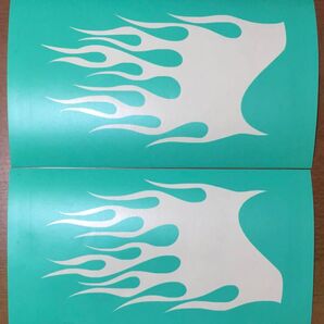 ファイヤーパターンマスキングシートEタイプ280mm(左右2枚組)