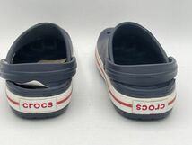 新品 cr2848 訳あり品 クロックス クロックバンド キッズ 19.5cm J1 子供用 紺 ネイビー CROCS CROCBAND KIDS 並行輸入品_画像5