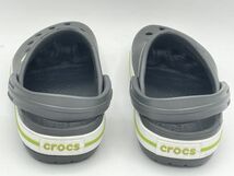 新品 cr2856 訳あり品 クロックス クロックバンド キッズ 15.0cm C7 子供用 グラファイトｘボルトグリーンCROCS CBAND K C.BLU_画像5