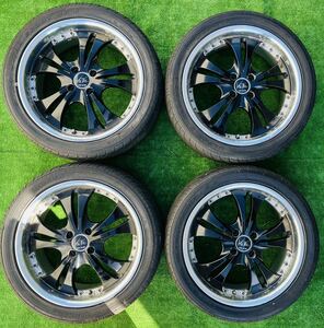 VOLTEC INTER MILANO　17インチタイヤホイールセット　アルミホイール4本　17X7J５穴　PCD114.3