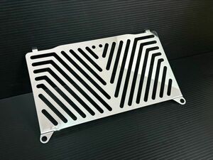  postage included ZRX400/Ⅱ radiator core guard stainless steel * radiator / slit / mesh / custom / after market 