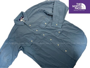 THE NORTH FACE PURPLE LABEL ザ・ノース・フェイス パープルレーベル Field L/S Shirt 　フィールドロングスリーブシャツNT3311N(XL) 