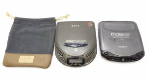 【u0985】SONY ソニー CDコンパクトプレーヤー Discman型番：D-211/DiscmanESP 型番：D-235 通電NG×ジャンク 格安スタート 栃木発着払い