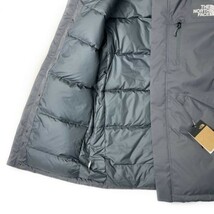 1円～!売切!【正規新品】THE NORTH FACE BEDFORD DOWN PARKA ダウンジャケット ベッドフォード US限定 ロゴ刺繍 防寒(3XL)グレー190122-200_画像7