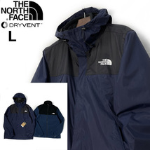 1円～!売切!【正規新品】THE NORTH FACE◆ANTORA TRICLIMATE マウンテンパーカー×フリース US限定 3way 撥水 登山(L)紺 黒 190122-115_画像1