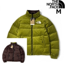 1円～!売切!【正規新品】THE NORTH FACE◆1992 REVERSIBLE NUPTSE JACKET コーデュロイ ヌプシ リバーシブル US限定(M)緑 茶 190122-190_画像1