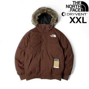 1円～!売切!【正規新品】THE NORTH FACE MCMURDO BOMBER JACKET マクマードボンバー ダウンジャケット US限定 新作 撥水(XXL)茶 190122-175