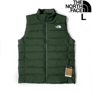 1円～!売切!【正規新品】THE NORTH FACE◆ACONCAGUA 3 VEST ダウンベスト アコンカグア US限定 軽量 撥水 アウトドア(L)緑 190122-80