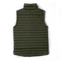 1円～!売切!【正規新品】THE NORTH FACE◆STRETCH DOWN VEST ダウンベスト US限定 RDS 軽量 パッカブル キャンプ(M)緑 カーキ 190122-90_画像7