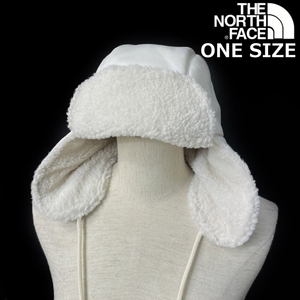 1円～!売切!【正規新品】THE NORTH FACE◆SHERPA TRAPPER フライトキャップ パイロット 帽子 US限定 ボア 男女兼用(OS)白 180623-22