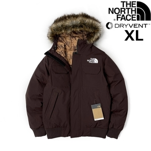 1円～!売切!【正規新品】THE NORTH FACE◆MCMURDO BOMBER JACKET マクマードボンバー ダウンジャケット US限定 新作(XL)茶③ 190122-175