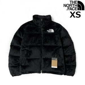 1円～!売切!【正規新品】THE NORTH FACE VERSA VELOUR NUPTSE JACKET ダウン ヌプシ US 限定品 ベロア ファー 日本未発売(XS)黒 190122-180