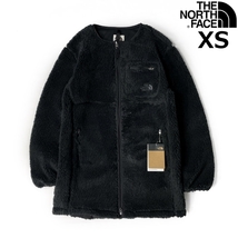 1円～!売切!【正規新品】THE NORTH FACE◆W EXTREME PILE COAT フリース コート ボア US限定 モコモコ 茶タグ 防寒(XS)白 181024-100_画像1