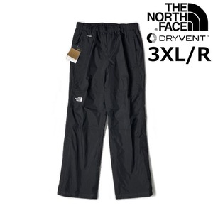 1円～!売切!【正規新品】THE NORTH FACE◆ANTORA RAIN PANTS スノーパンツ ロング US限定 DRYVENT 撥水 防水 スノボ(3XL/R)黒 190110-50