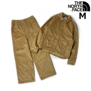 1円～!売切!【正規新品】THE NORTH FACE UTILITY CORD SHACKET&EASY PANTS セットアップ コーデュロイ シャツ US限定(M)ベージュ210903-120