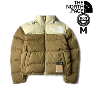 1円～!売切!【正規新品】THE NORTH FACE◆1992 LOW-FI HI-TEK NUPTSE JACKET ダウン ヌプシ US 限定品 ロゴ刺繍(M)茶 ベージュ 190122-190