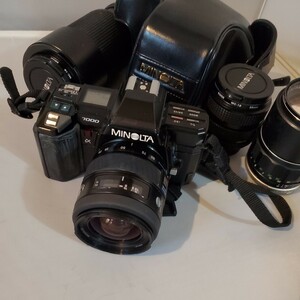 ミノルタ α 7000 カバー レンズ 24-35 3.5 70-210 動作未確認 ジャンク カメラ