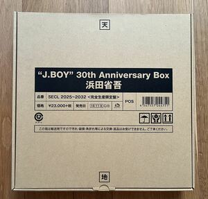  Hamada Shogo san. J.BOY 30th anniversary Box нераспечатанный 
