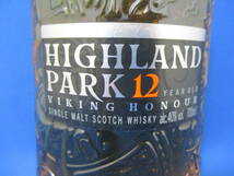 HIGHLAND PARK ハイランド パーク 12年 スコッチウイスキー 700ｍｌ 未開栓 【3009】_画像2