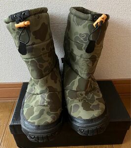 ヒステリックグラマー　hysteric glamour スノーブーツ　迷彩