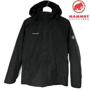 MAMMUT マムート Trovat 3 in 1 HS Hooded Jacket AF Men トロヴァット ハードシェル ブルゾン フーデット ジャケット 黒　ブラック　M