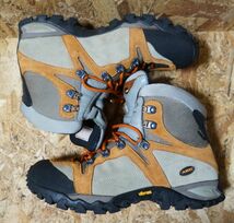 AKU 防水GORE-TEX 本革使用トレッキングブーツ US7.5 登山靴　グレー/オレンジ アク_画像8