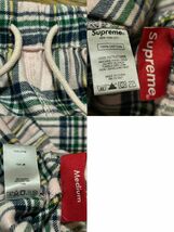 ※Supreme シュプリーム Tartan Flannel Skate Pant タータンチェックフランネル スケートパンツ M BJBD.A_画像10