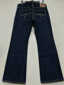 *THE FLAT HEAD The Flat Head LOT F370 cell bichi Denim pants dark blue made in Japan 33 BJBD.A