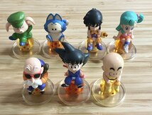 【送料無料】ドラゴンボール キャラプッチ７体セット（悟空、クリリン、亀仙人、ブルマ、ヤムチャ、プーアル、ウーロン）_画像1