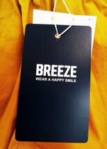 ap8233 ○送料無料 新品 BREEZE ブリーズ ベビー キュロットパンツ サイズ80 イエロー 綿100% ウエストゴム フリル フレア シンプル_画像9