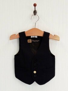 ap8213 0 free shipping new goods ARCH&LINE arch and line baby formal vest XS size 90~95cm corresponding dark navy lining button 