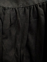 ap2728 ○送料無料 新品 キッズ キュロット スカート サイズ160cm ブラック シンプル 動きやすい ホック ファスナー 綿00% フレア ミニ_画像4