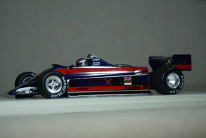 1/43 アンドレッティ モナコ spark LOTUS 81 Ford #11 Andretti 1980 Monaco 7th ロータス フォード DFV ESSEX エセックス