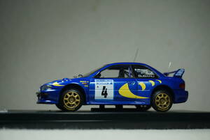 1/43 エリクソン スウェーディッシュ 優勝 hpi SUBARU Impreza WRC 97 #4 Eriksson 1997 Swedish winner スバル インプレッサ wrc97 555