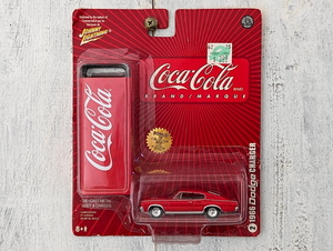 JL■コカコーラ ダッジ チャージャー Coca-Cola '66 DODGE CHARGER 赤■*難 Johnny Lightning ジョニーライトニング