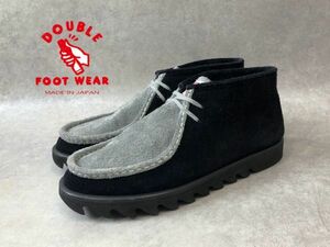 定価2.3万●JS別注●DOUBLE FOOT WEAR●スウェードレザー ワラビー シューズ シャークソール Hendrik●ダブルフットウェア