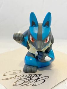 ポケモンキッズ　指人形 フィギュア　ルカリオ