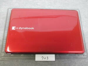 723 TOSHIBA dynabook T350/56BRＪ ＨＤＤレス　　ノートPC　メンテナンス前提