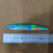 C-4484 ※ロゴなし ザウルス ヒラジグラ 100g センターバランス　実測100g 青物 ジギングに その他大量出品中！その他同梱可！_画像1