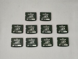 【長期保管品】10個組未使用新品 M+1GB xD-Picture Card xDピクチャーカード 富士フイルム FUJIFILM(WindowsPCでエラーチェック済)