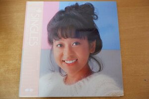 Z2-255＜帯付LP/ポスター付/美品＞岩崎良美 / SINGLES