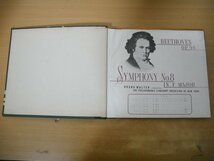 W2-056＜SP盤/6枚組＞「ベートーヴェン:交響曲第8番 OP.93」ワルター/ニューヨーク・フィルハーモニック_画像4