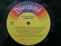 W2-303＜LP/US盤＞「Walt Disney Productions' Mousercise」_画像4