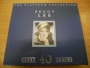 せ7-064＜CD/2枚組＞ペギー・リー Peggy Lee / Platinum Collection