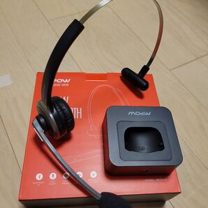 【エムパウ】Mpow Bluetooth ヘッドセット おくだけ充電 BH231A