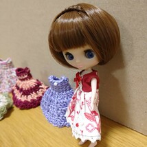 petite blythe カスタムプチブライス 洋服 セット プチブライス dollhouse 小物 インテリア ブライス 置物 飾り toy fashion collection_画像6